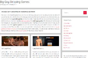 Gay games at biggaystrippinggames.com